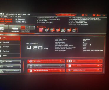 Basic overclock 7800x3D + Corsair Vengeance 32 GB (2 x 16 GB) DDR5-6000 CL30 Memory. Should I improve it?