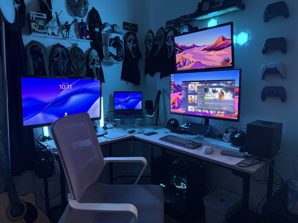 Getting a new monitor today but besides that my setup Is in a state I’d consider mostly complete