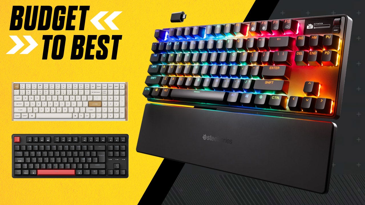 The Best Gaming Keyboards (2025) – Budget to Best The Best Gaming Keyboards (2025) - Budget to Best