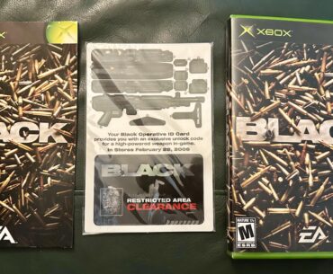 Just Found My Complete-in-Box Copy of BLACK with the Rare Black Operative ID Card