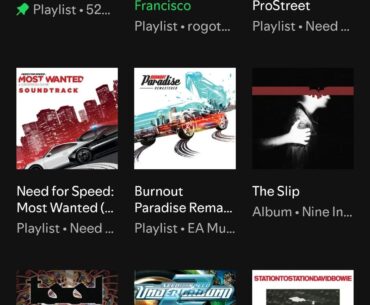 The playlists I listen to when I gotta lock in