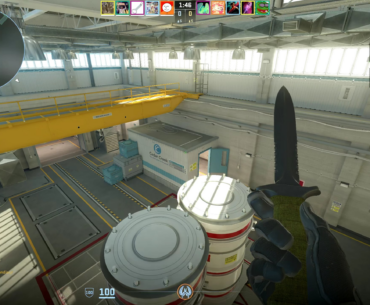 CS2 lag compensation told me I should play here instead. Also gave me info on where the players were.