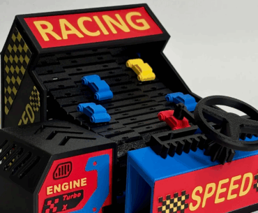 Mini Car Racing Game Really Shows Off Multicolor Printing
