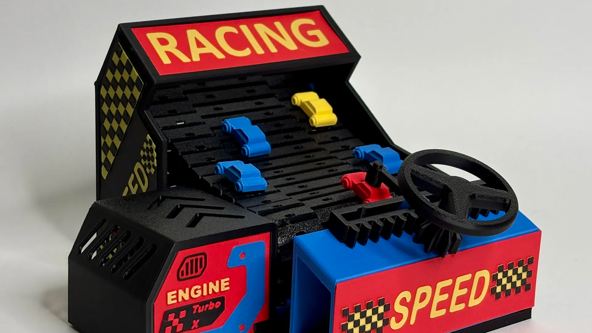 Mini Car Racing Game Really Shows Off Multicolor Printing Mini Car Racing Game Really Shows Off Multicolor Printing