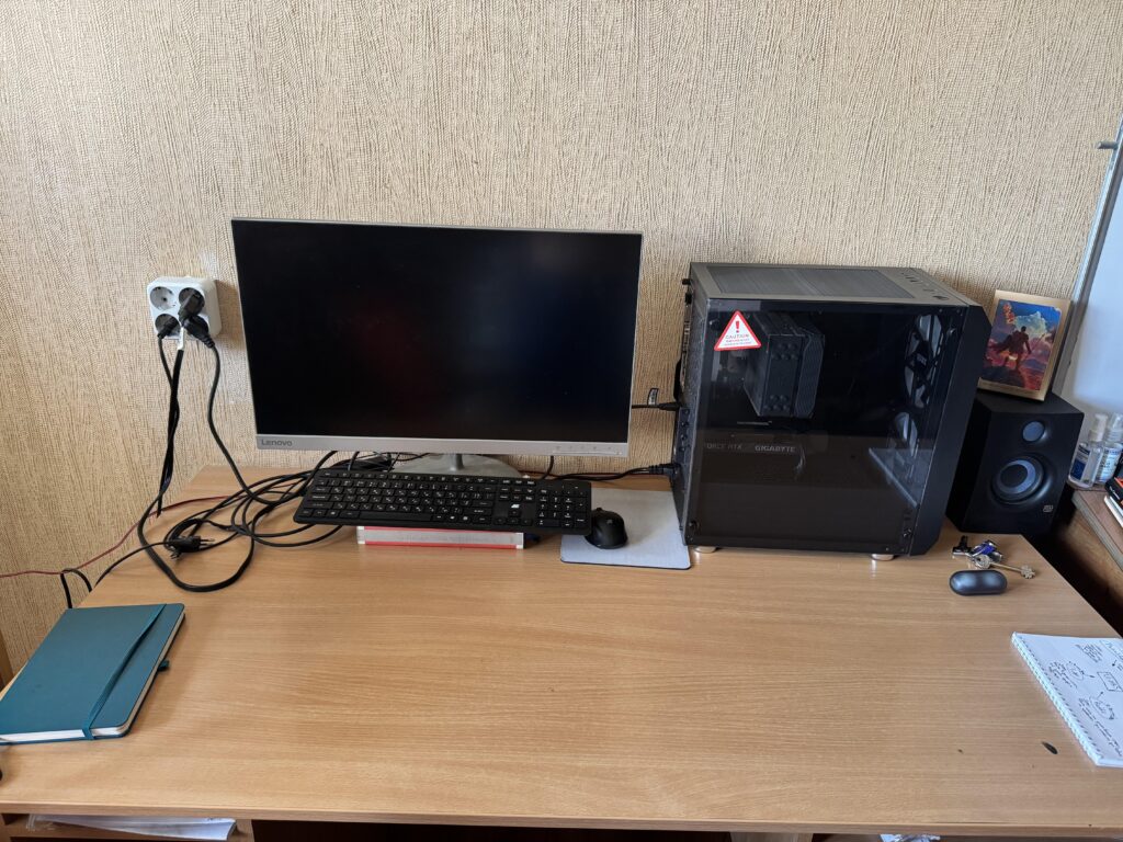Already my first PC workstation at 29 yo.