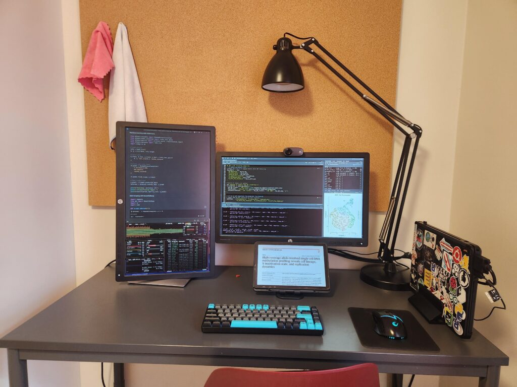My College Dorm Room Bioinformatics Setup