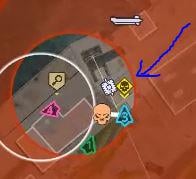How do you get this enemy ping icon?