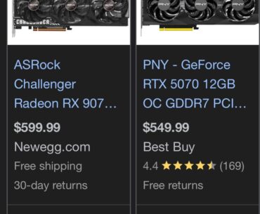 Is the 9070 worth the extra $50 for the VRAM, or should I settle for the 5070 down the street from me?