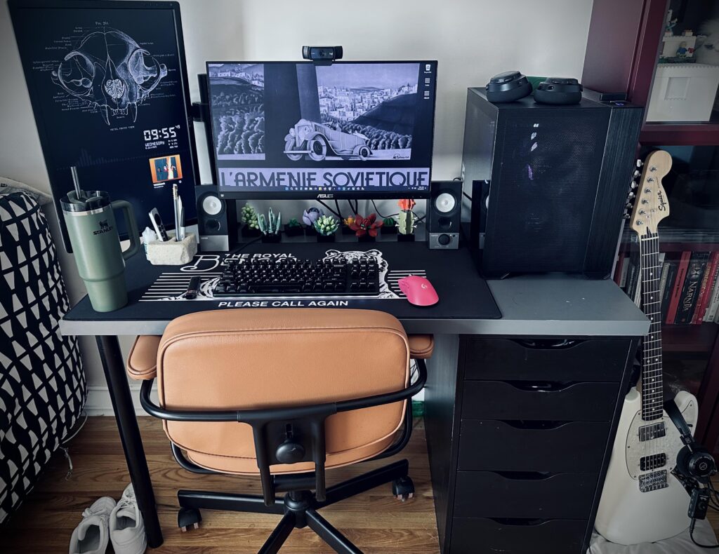 dusty, crowded, busy, average, and my favorite place to be