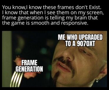 Fake frames are Bliss