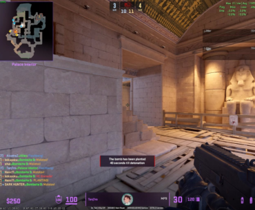 Got away with this absurd 10 sec defuse xD