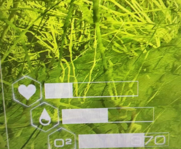 Flickering UI in games