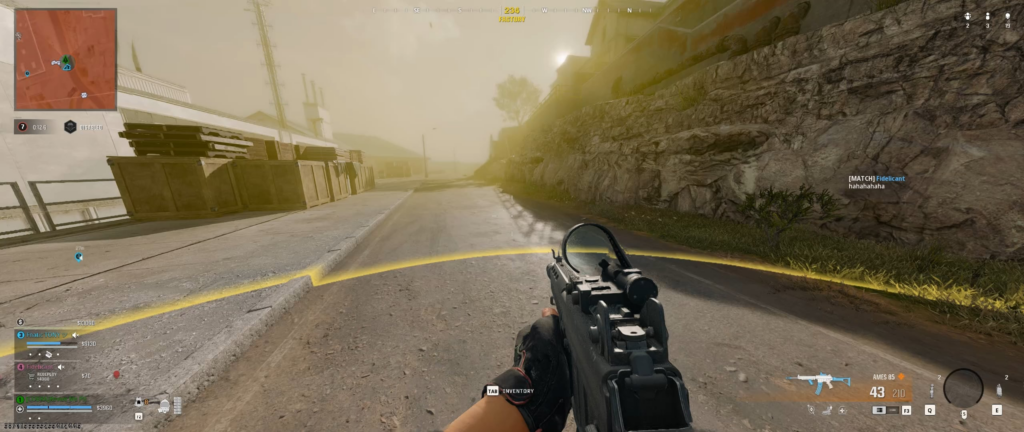 Won Warzone by skillfully... lying on the floor and letting nature take its course 💀😂