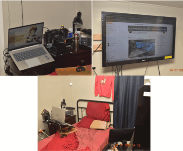 My makeshift battle station:  HP Envy Laptop 17t-da000, Intel Ultra 7 155H 32GB Ram with Invidia RTX 2060 hooked up externally