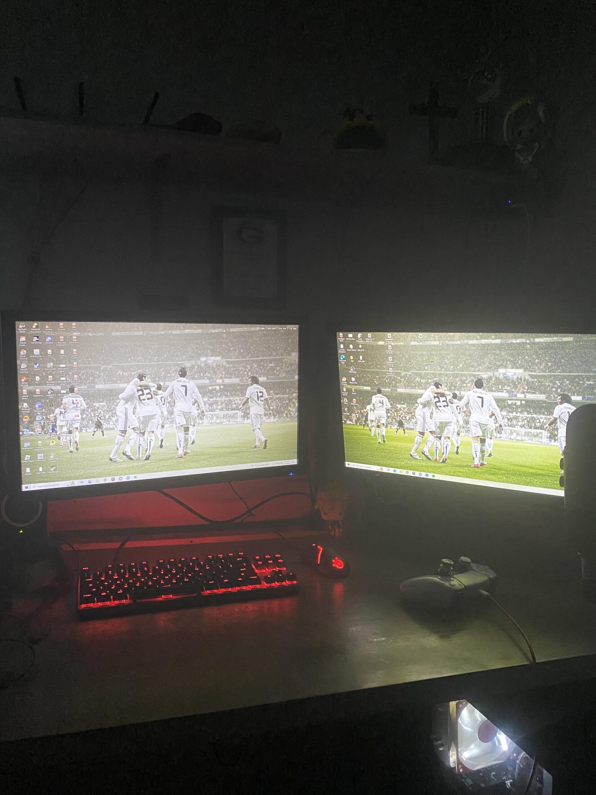 Main monitor color washed after playing Warzone Main monitor color washed after playing Warzone