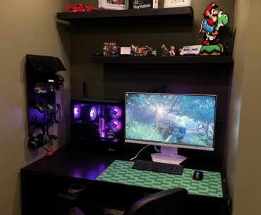 My WFH and Gaming Basement Nook
