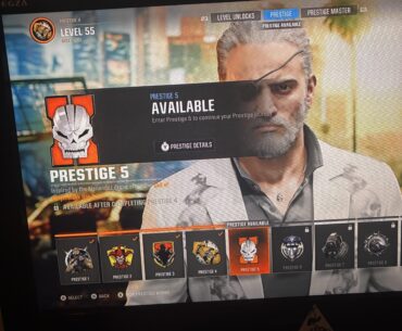 Can’t go to prestige it won’t let me