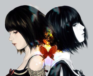 Mio and Mayu from Fatal Frame II: Crimson Butterfly—the greatest horror game I have ever played.