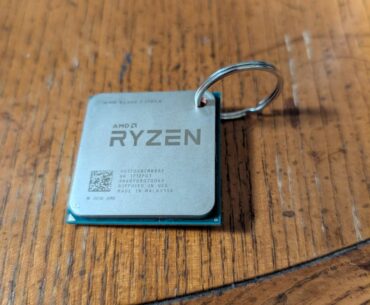 Died as a CPU, gets to live on forever as a keychain.
