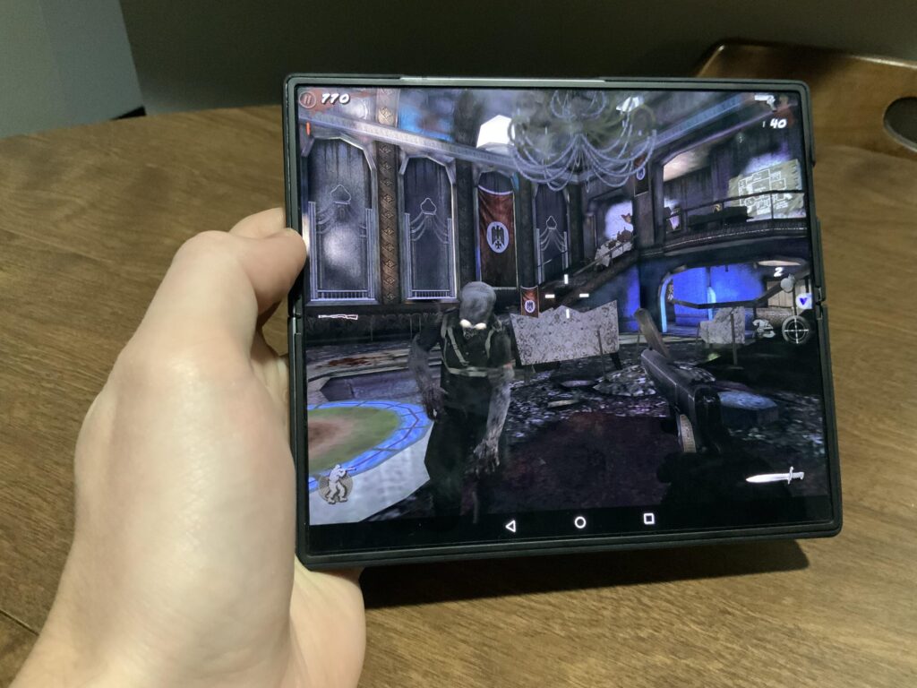 Managed to get COD:BO1 Zombies mobile working on my Galaxy Fold 😂