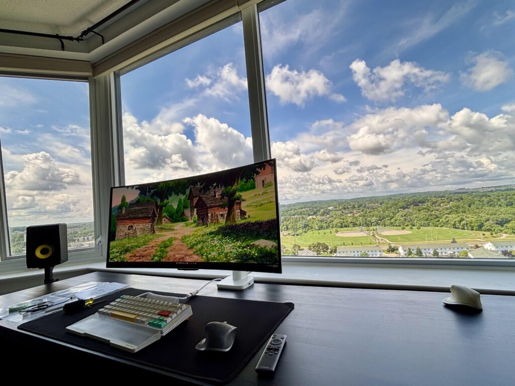 Just moved into the new place