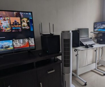 Remote worker during the day, gamer at night