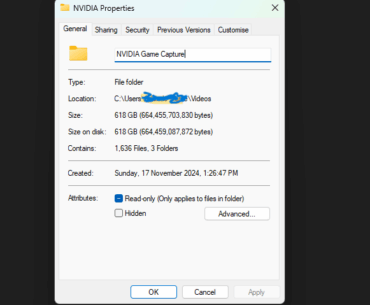 Was wondering why my ssd was filling up randomly.......