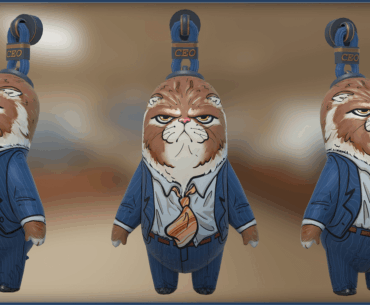 My first ever CS charms | Office Cat CEO & Employee | Would like to know what you think :D