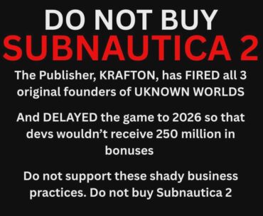Please do not let them get away with this.