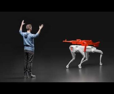 how to disable a robot dog if it attacks you