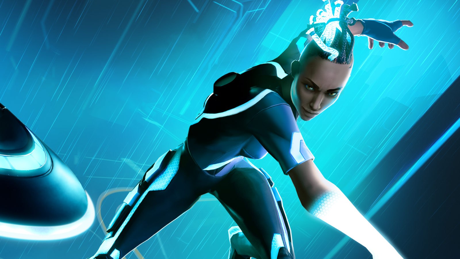 John Wick Hex and Tron Catalyst dev Mike Bithell thinks licensed games have evolved past ‘lunchbox tie-ins’ because ‘the people who played licensed games are now bosses in the companies that are licensing IP’ Exo throws an identity disc in the key art for Tron: Catalyst.