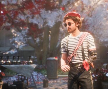 Clair Obscur: Expedition 33's Gustave in a French-inspired outfit