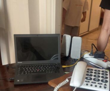My 95 year old Greek Grandmother’s elite setup. Used for Skype only.