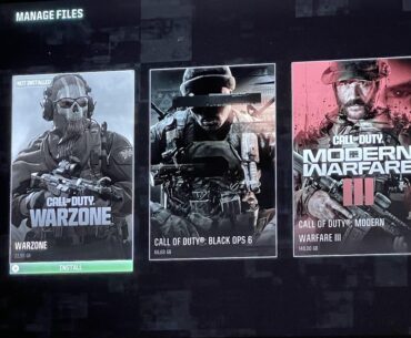Can’t play warzone on bo6 dvd