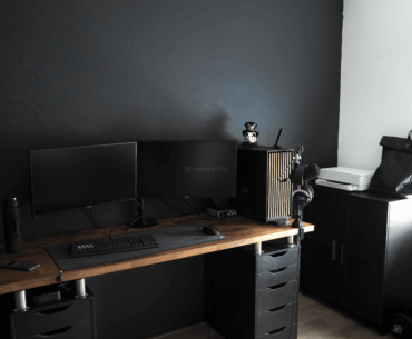 Any tips? Work in Progress black and wood setup.