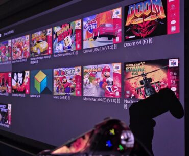 Playing N64 games directly on my projector on 83" was a nice little adventure today