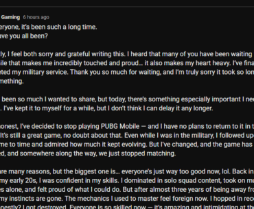 Felt like something shred in my body after reading this