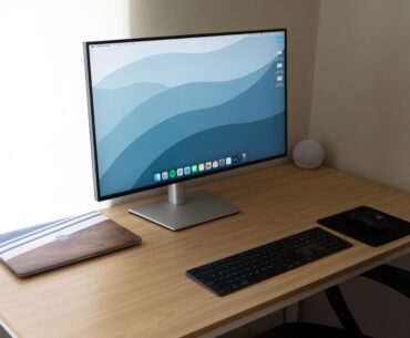 Two-Cable Desk Setup