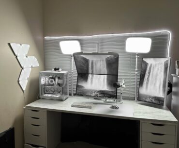 thought i would share my triple monitor setup