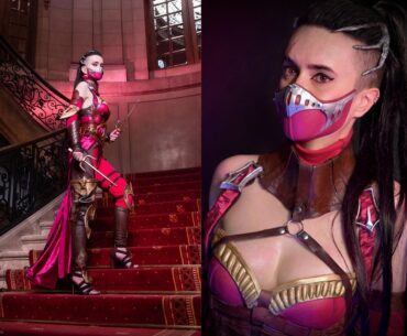 My handmade Mileena cosplay (Mortal Kombat 1)