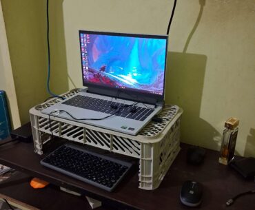 Friend's maximum airflow setup