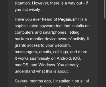 How true is this? It was sent from my own email