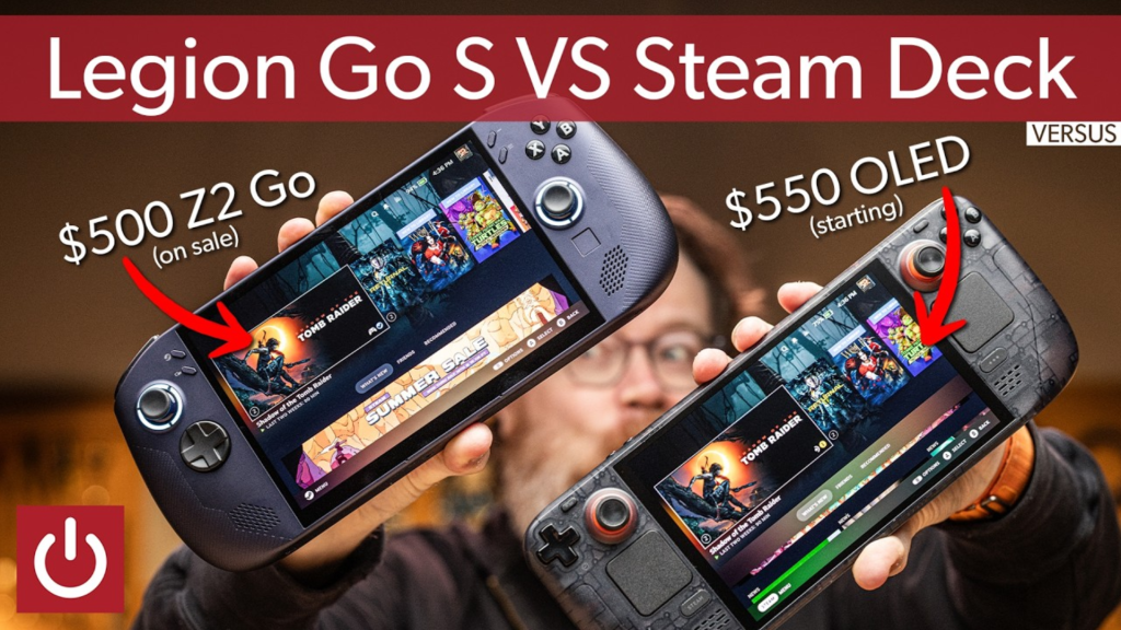 Steam Deck vs. Legion Go S: Which gaming handheld should you buy? Steam Deck vs Legion Go S handheld video