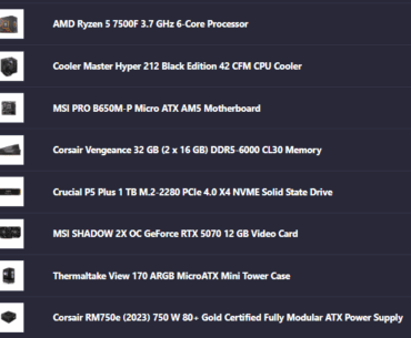 I'm picking out PC parts. Don't know what I'm doing.