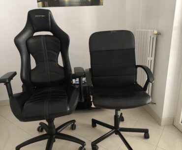 After a year using my brand new €350 gaming chair, I realize I find my 10 years old rusty €50 chair way more comfortable.