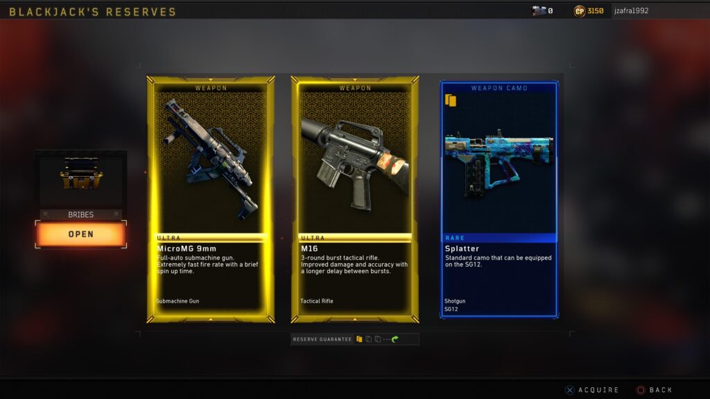 Dlc weapons rarity?