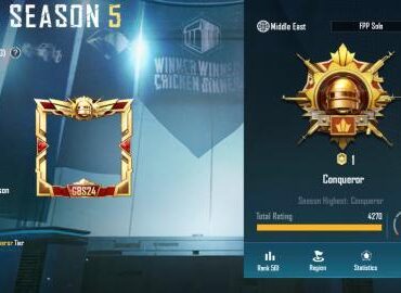 Solo FPP Conqueror in Week 1 — no easy lobbies, just pain and Camping at peak 😤