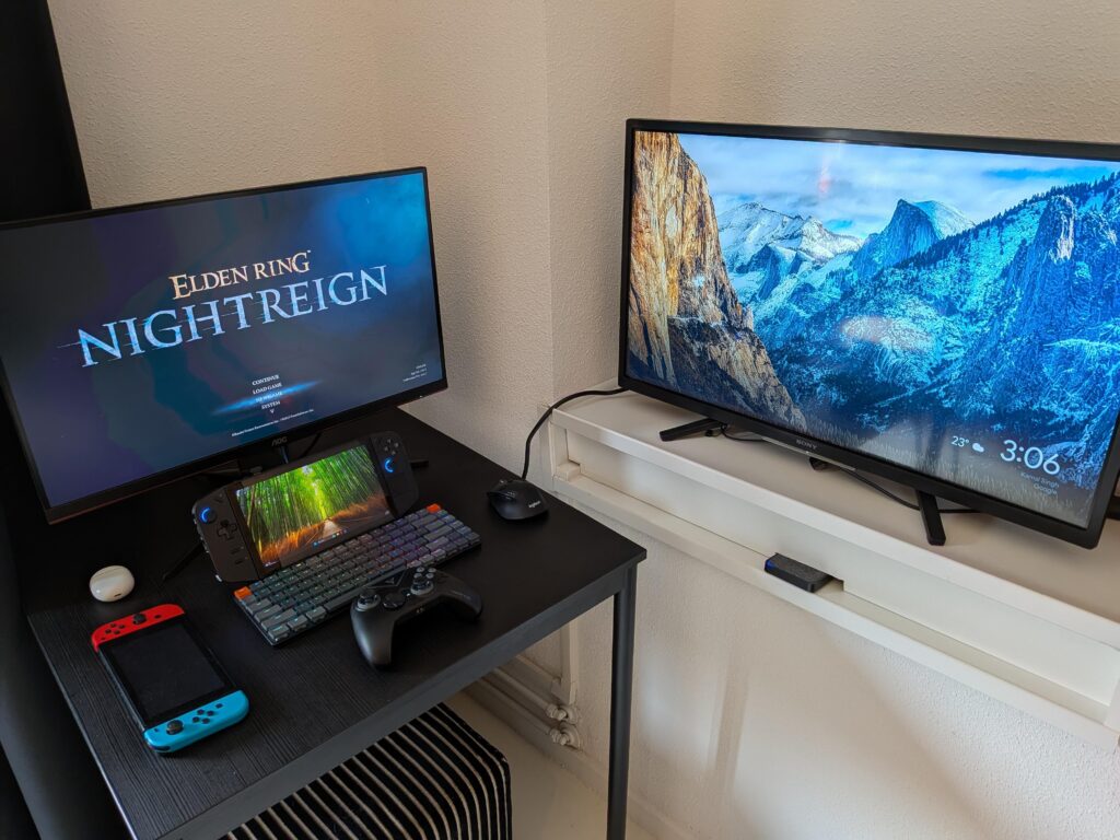 Extended business trip setup