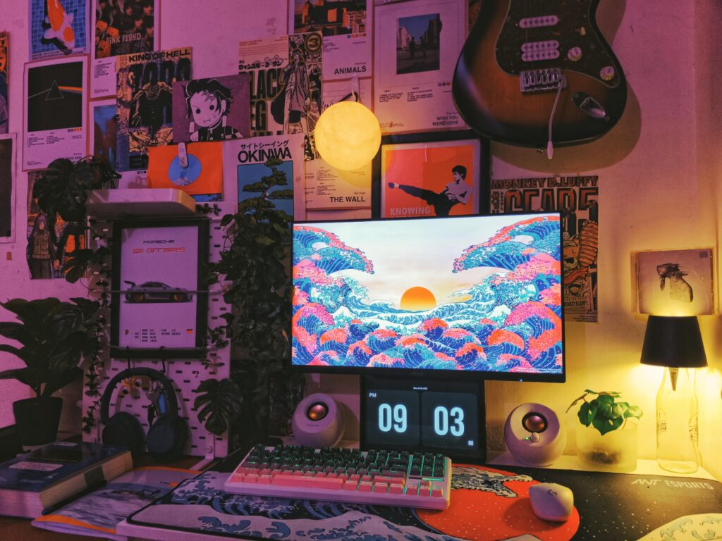 My setup on a weekend night! How do you like it?