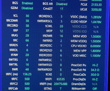 Advice on ddr5 ram timings
